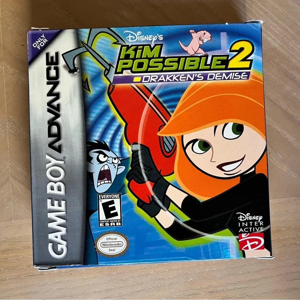 DISNEY'S Kim Possible 2: Drakken's Demise Game Boy Advance GBA Video Game